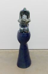 Pouring into self by Woody De Othello contemporary artwork sculpture