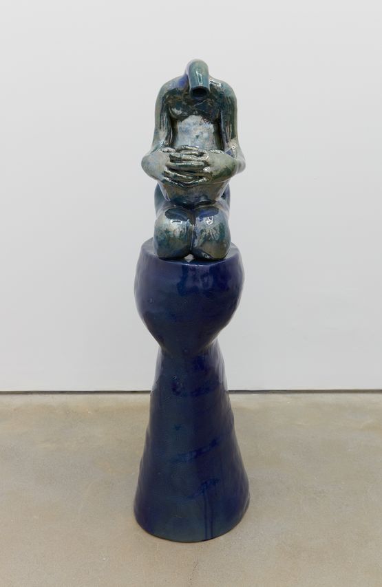 Pouring into self by Woody De Othello contemporary artwork Sculpture