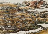 Tale of the 11th Day Yellow Earth by Yang Jiechang contemporary artwork painting