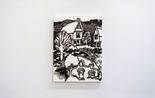Tudor Village BW by Howard Arkley contemporary artwork Painting