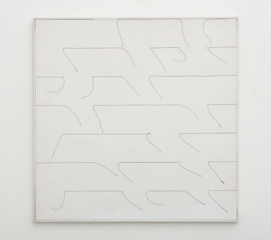 Linhas entretelas Interlining Lines by Paulo Roberto Leal contemporary artwork Painting