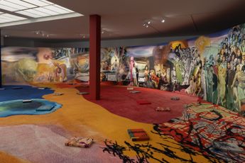 Contemporary art exhibition Dominique Gonzalez-Foerster Panoramism and the Abstract Sector at Esther Schipper Berlin Germany