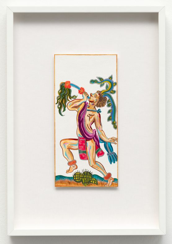 Calco de Naipes 75 Nueva Espana by Naufus Ramirez-Figueroa contemporary artwork Works on Paper