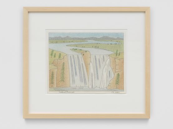 Natural Reservoir by John Dilg contemporary artwork Works on Paper