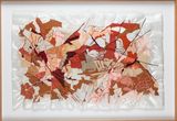A minds mapping II by Amy Rusch contemporary artwork mixed media