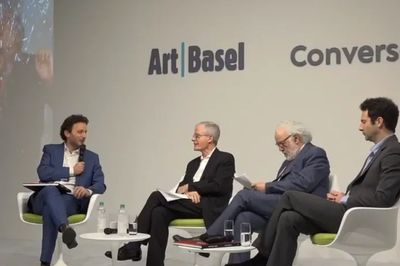 Artist talk - The Alberto Burri Case  2018  Art Basel Basel