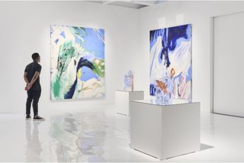 Contemporary art exhibition Donna Huanca HAYUMARCA OJOS at Goodman Gallery Johannesburg South Africa