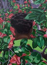 In the Garden III by Tajh Rust contemporary artwork painting