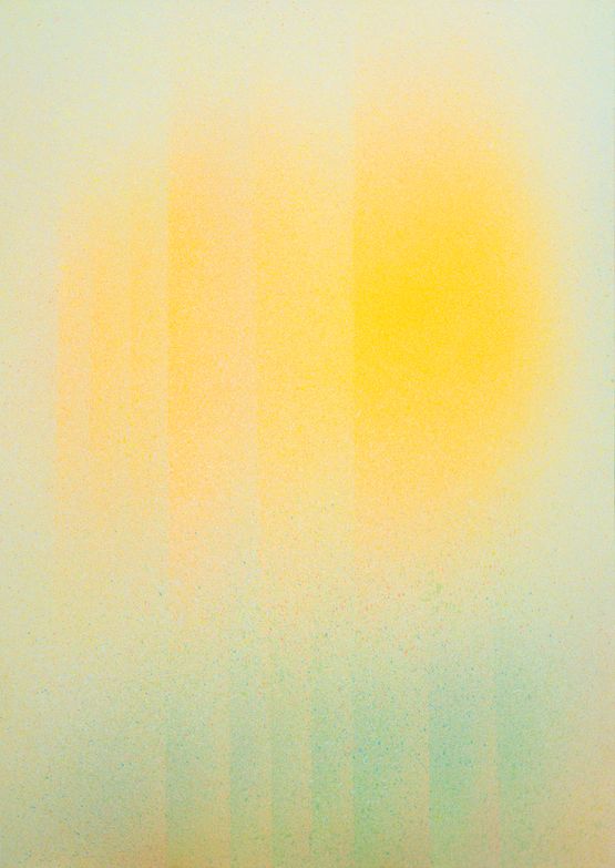 ECHO LE TEMPS NE COULE PLUS. IL JAILLIT 12 by Ana Montiel contemporary artwork Painting