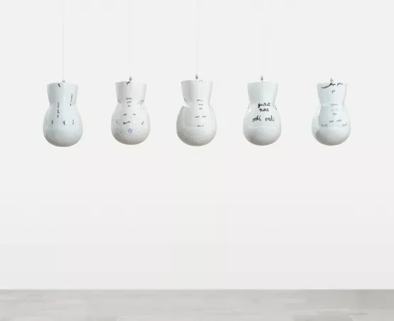 Selfportrait by Ana Lupas contemporary artwork Sculpture