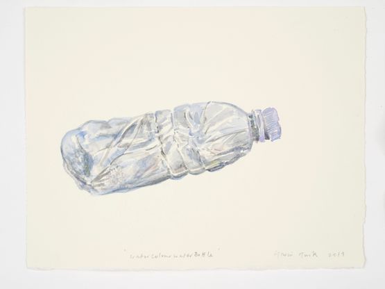 Watercolour Water Bottle by Gavin Turk contemporary artwork Drawing