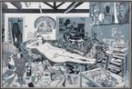 Reclining Artist by Grayson Perry contemporary artwork Print