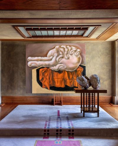 Louise Bonnet and Partner Adam Silverman in First Collaboration at Hollyhock House