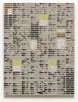 Exhausting Project 24-45 Diagram of Monthly Hexagram Spring by Kim Yong-Ik contemporary artwork painting