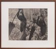 Men with big saws by Lionel Wendt contemporary artwork Photography