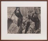 Men with big saws by Lionel Wendt contemporary artwork photography