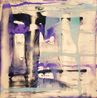 No matter how many drinks he had had her approach and her retelling was just not right by Dale Frank contemporary artwork Painting