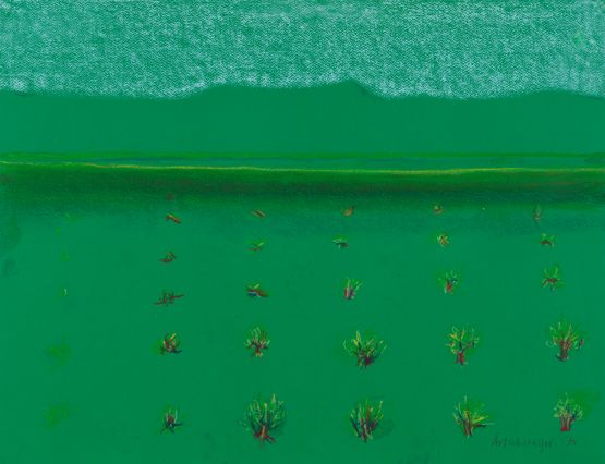 Bushes by Richard Artschwager contemporary artwork Works on Paper