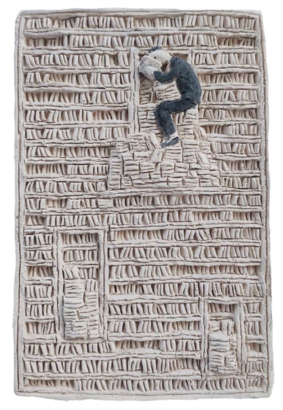 La casa del poeta by Pino Deodato contemporary artwork Sculpture
