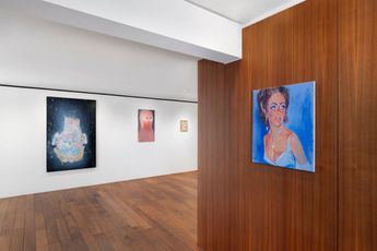 Contemporary art exhibition Group Exhibition Visages at Almine Rech Gstaad Switzerland