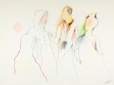 Untitled by Oswald Oberhuber contemporary artwork drawing works on paper