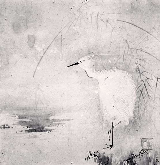 Standing Bird Kongobuji Koyasan Honshu Japan by Michael Kenna contemporary artwork Photography