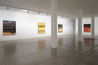 Contemporary art exhibition Matt Arbuckle In the Echoes at Two Rooms Auckland New Zealand