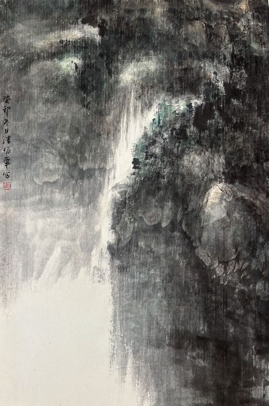 Fall No.1 by Poon Chun-Wah contemporary artwork Painting