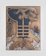 Pituitary-Thyroid Rosaries by Justin Fitzpatrick contemporary artwork painting
