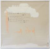 Howl Howl by The Estate of L. Budd contemporary artwork drawing painting works on paper