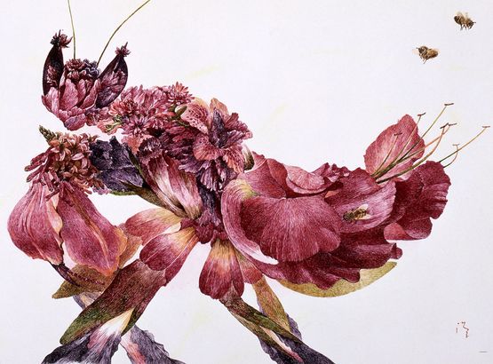 Flower Mantis ed.30 by Ikeda Manabu contemporary artwork Print