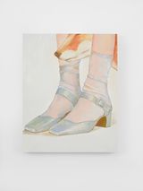 Water Blue High Heel by Xiao Hanqiu contemporary artwork painting
