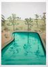 Desert Pool by Salomon Huerta contemporary artwork Painting