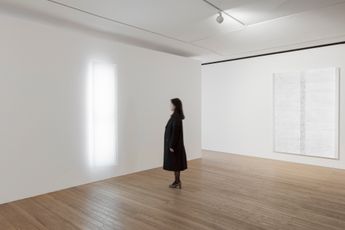 Contemporary art exhibition Mary Corse Seen and Unseen at Pace Gallery Seoul South Korea