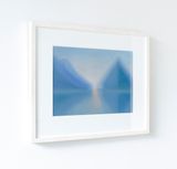 PiopiotahiMilford Sound reflection by Lucy ODoherty contemporary artwork drawing painting works on paper