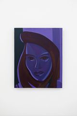 Blue in Violet by Spencer Sweeney contemporary artwork painting