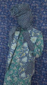 Collar Up by Alia Ali contemporary artwork print textile