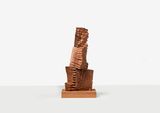 Crinkle Column by David Nash contemporary artwork sculpture