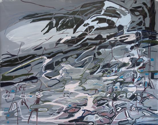 Whispering Storm by Janaina Tschape contemporary artwork Painting