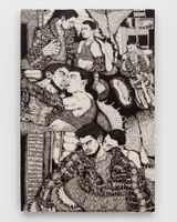 Undines raw bar by Christian Santiago contemporary artwork drawing