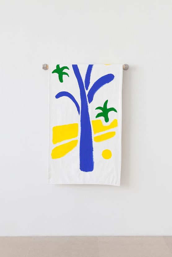 Towel Desert by Paul Chan contemporary artwork Painting