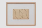 Study for Planos em Superficie Modulada by Lygia Clark contemporary artwork Works on Paper