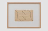 Study for Planos em Superficie Modulada by Lygia Clark contemporary artwork works on paper