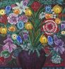 Die vergangliche Pracht 6 Die Vielfarbigen by Hartmut Neumann contemporary artwork Painting