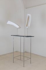 Half Sculpture  Hovering Fragments by Rudolf Polanszky contemporary artwork sculpture