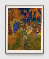 Aurora borealis or We must make her Queen to tame the wild dogs by Marcel Dzama contemporary artwork painting works on paper