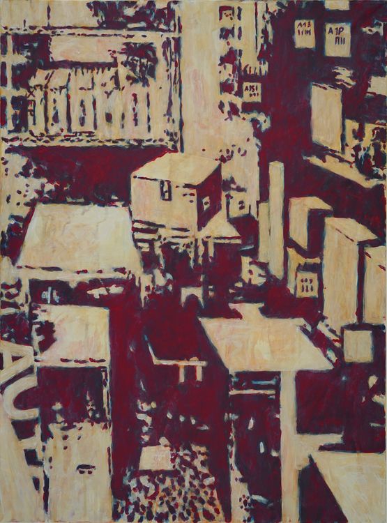 Bettna Baren Konsumpost by Heribert Ottersbach contemporary artwork Painting
