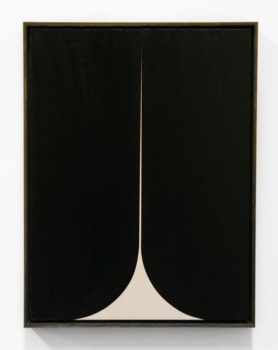 Black 4 by Johnny Abrahams contemporary artwork Painting
