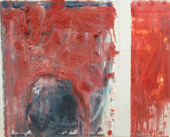 Il giorno della memoria by Cesare Lucchini contemporary artwork Painting
