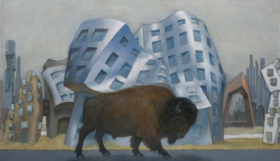 Not by Chance by Zhang Hongtu contemporary artwork Painting